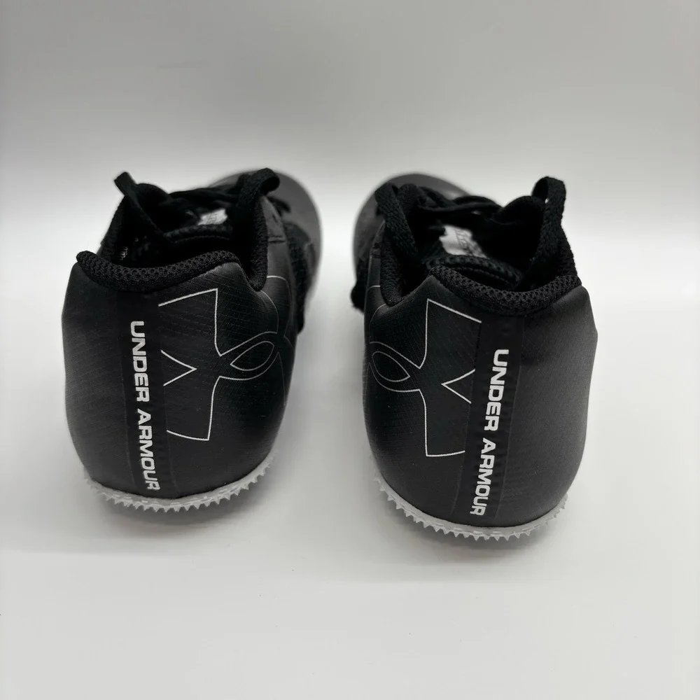 Under‎ Armour UA Kick Sprint 4 Black Size 9M 10.5W Sprinting Flexible